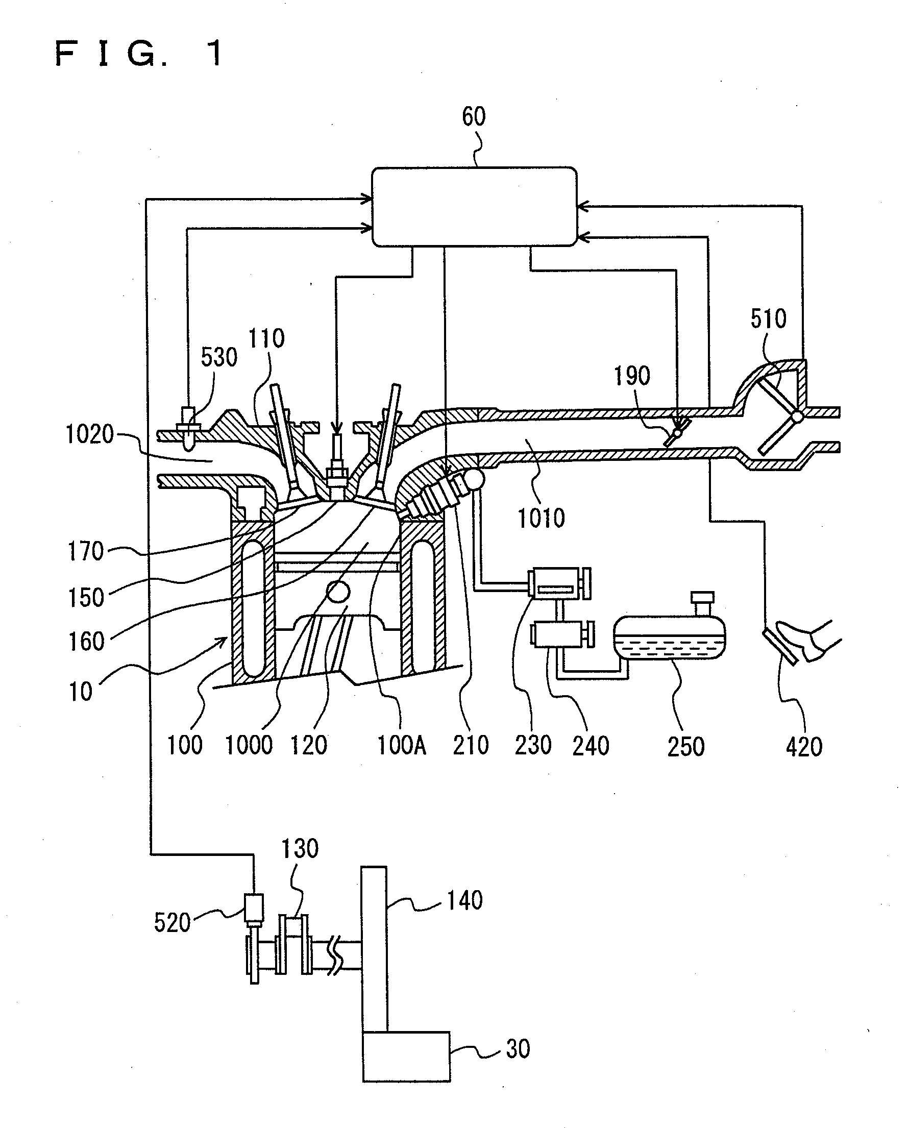 Control device and control method for spark-ignition direct-injection internal combustion engine