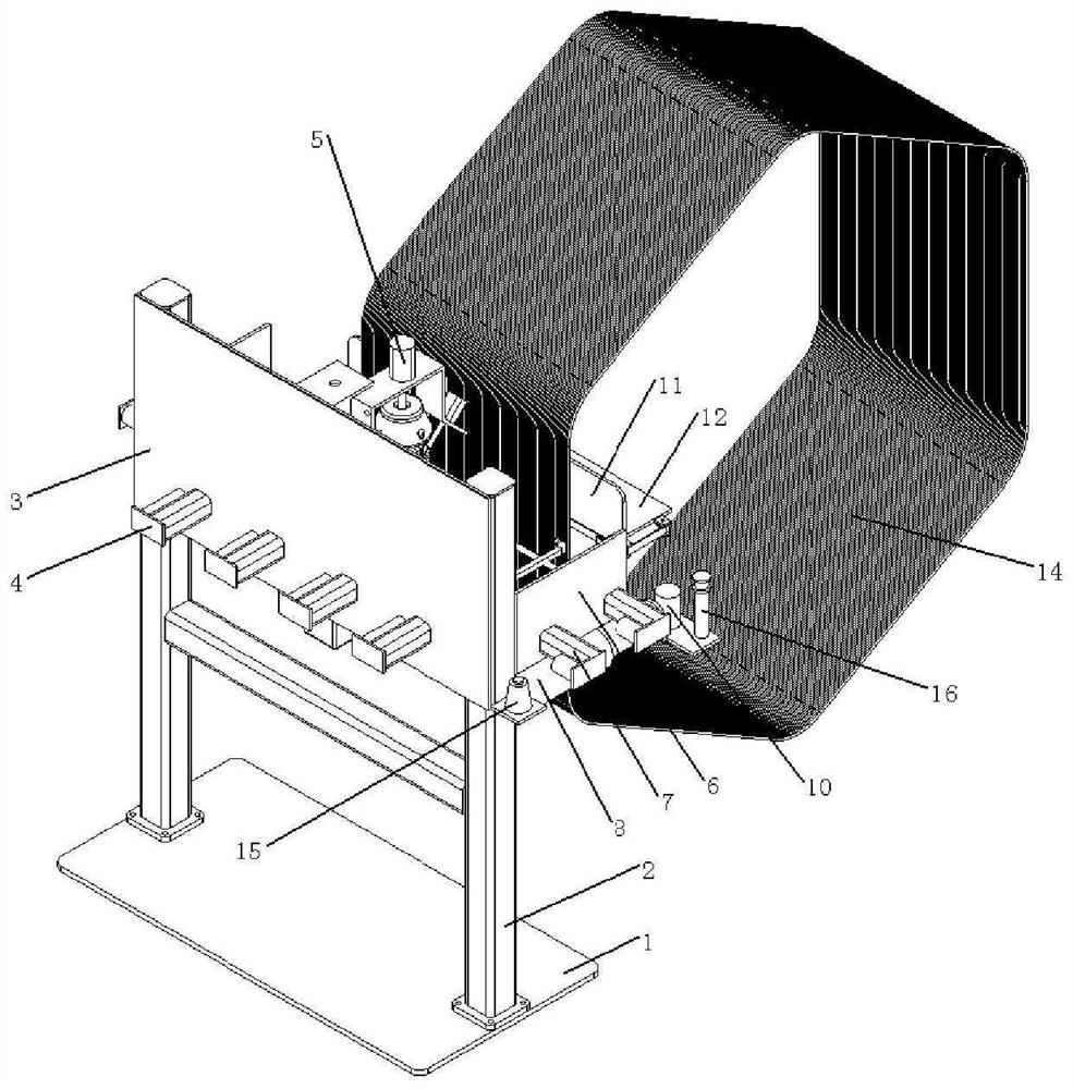 A device for automatic splitting, tying and knotting of skeins