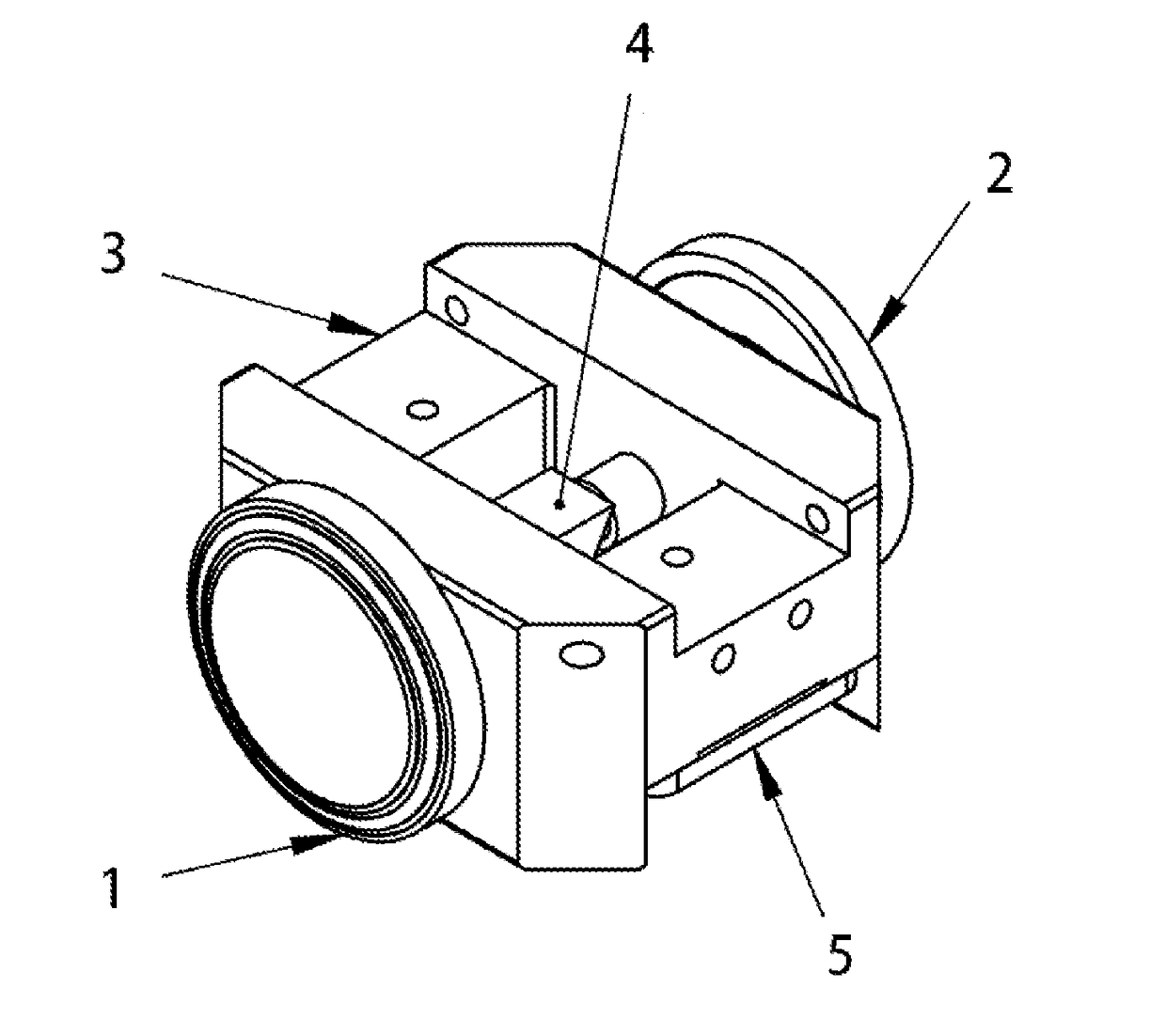 Panoramic image acquisition device
