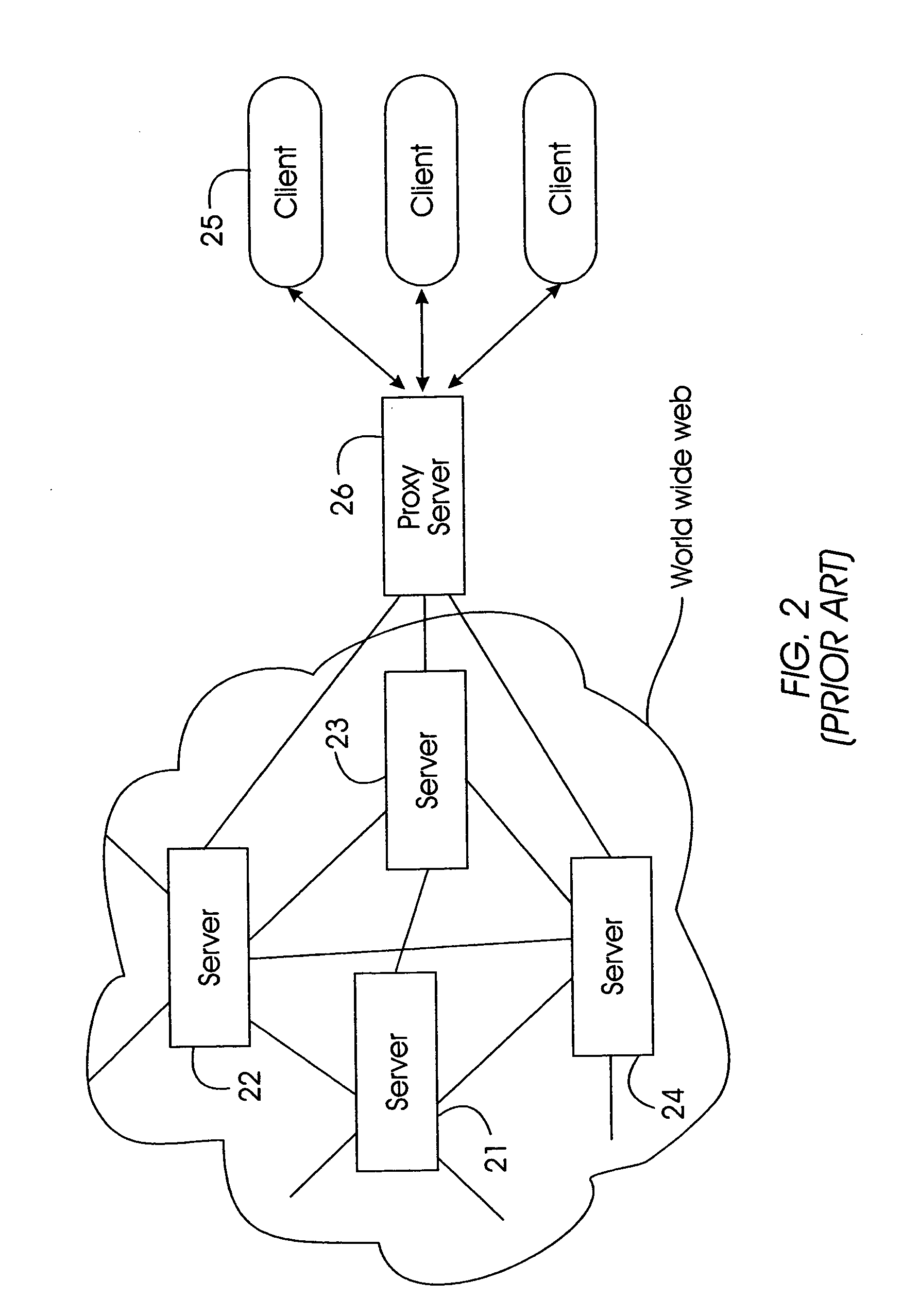 Client-server computing system capable of validating cached data based on data transformation