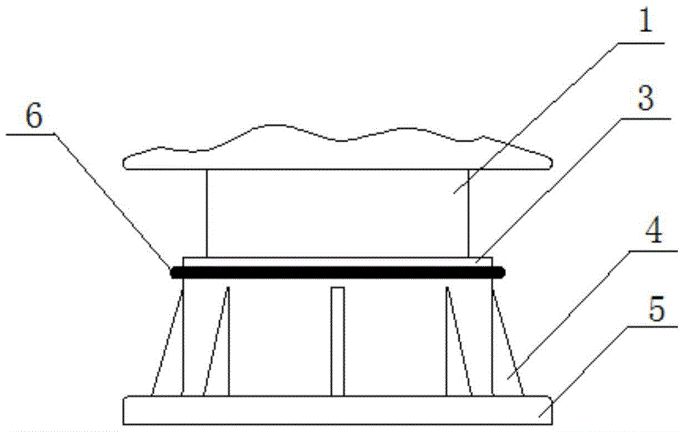 An anti-corona flange for UHV post insulators