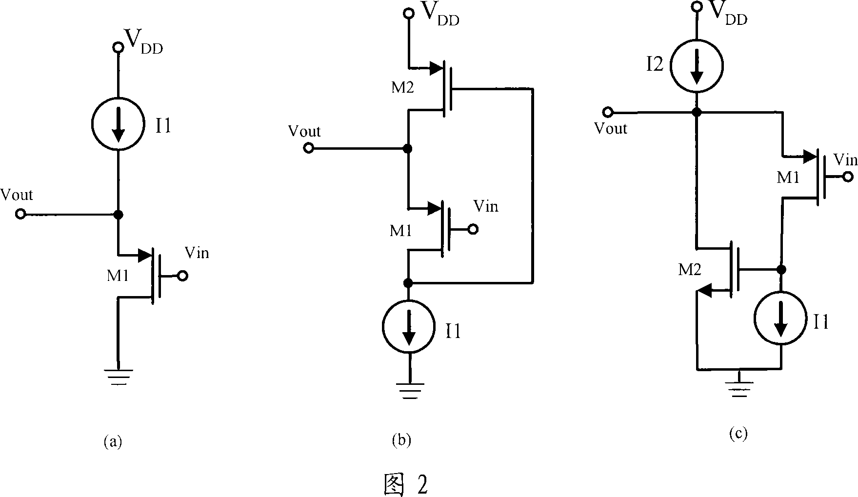 Voltage follower of small output resistance, large output amplitude