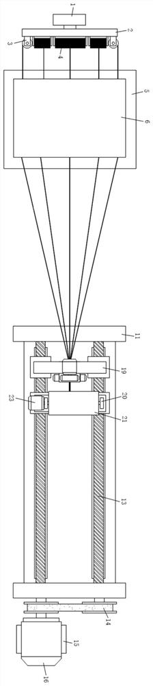 Tubular stranding machine for cable processing