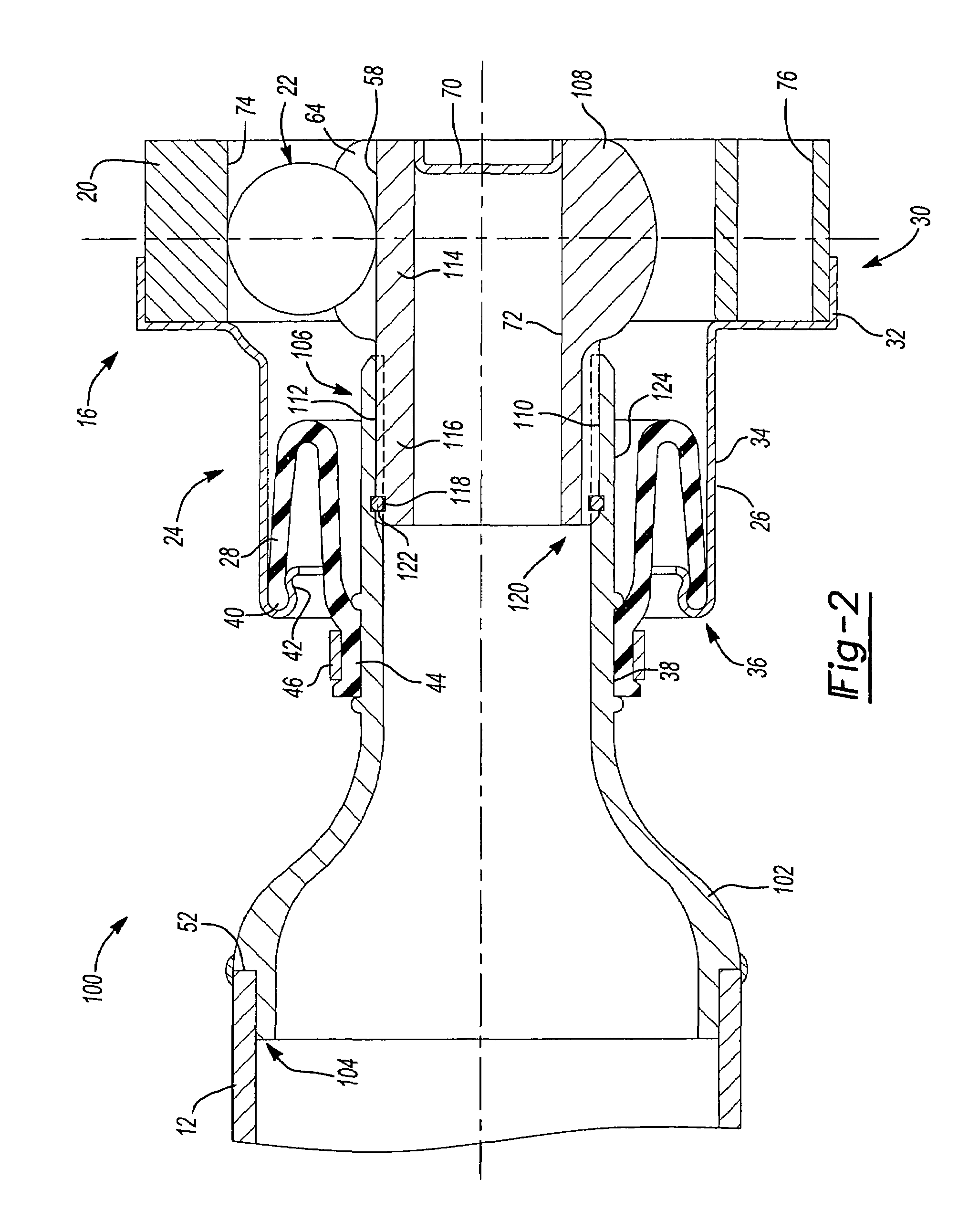 Propshaft with constant velocity joint attachment