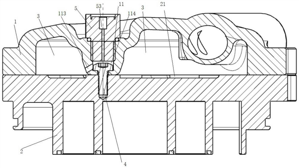 Scroll compressor structure