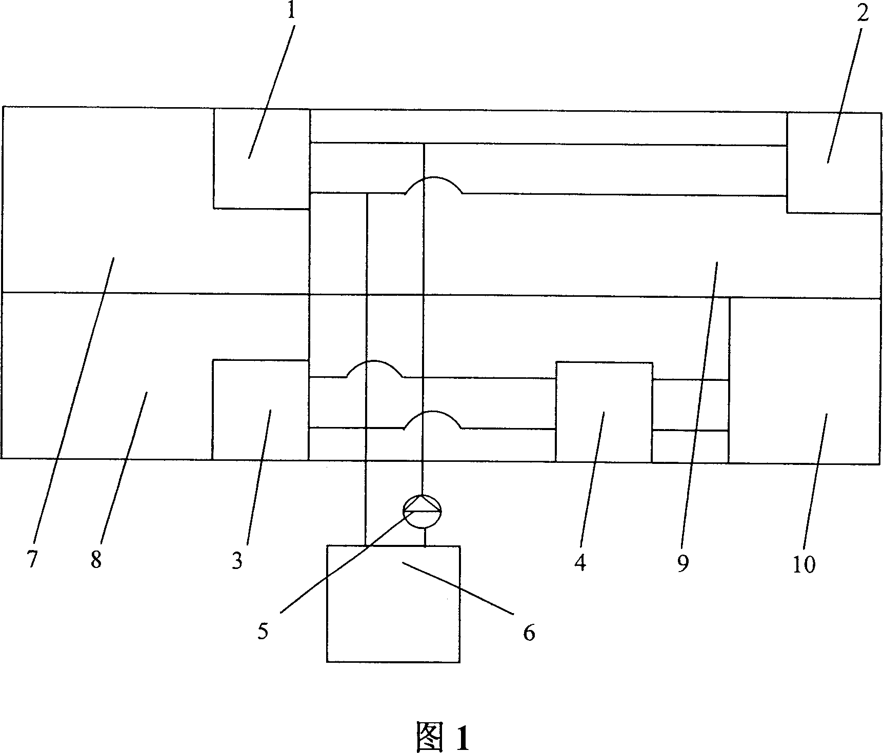 Heat pump system for preparing hot water using after heat and its use method