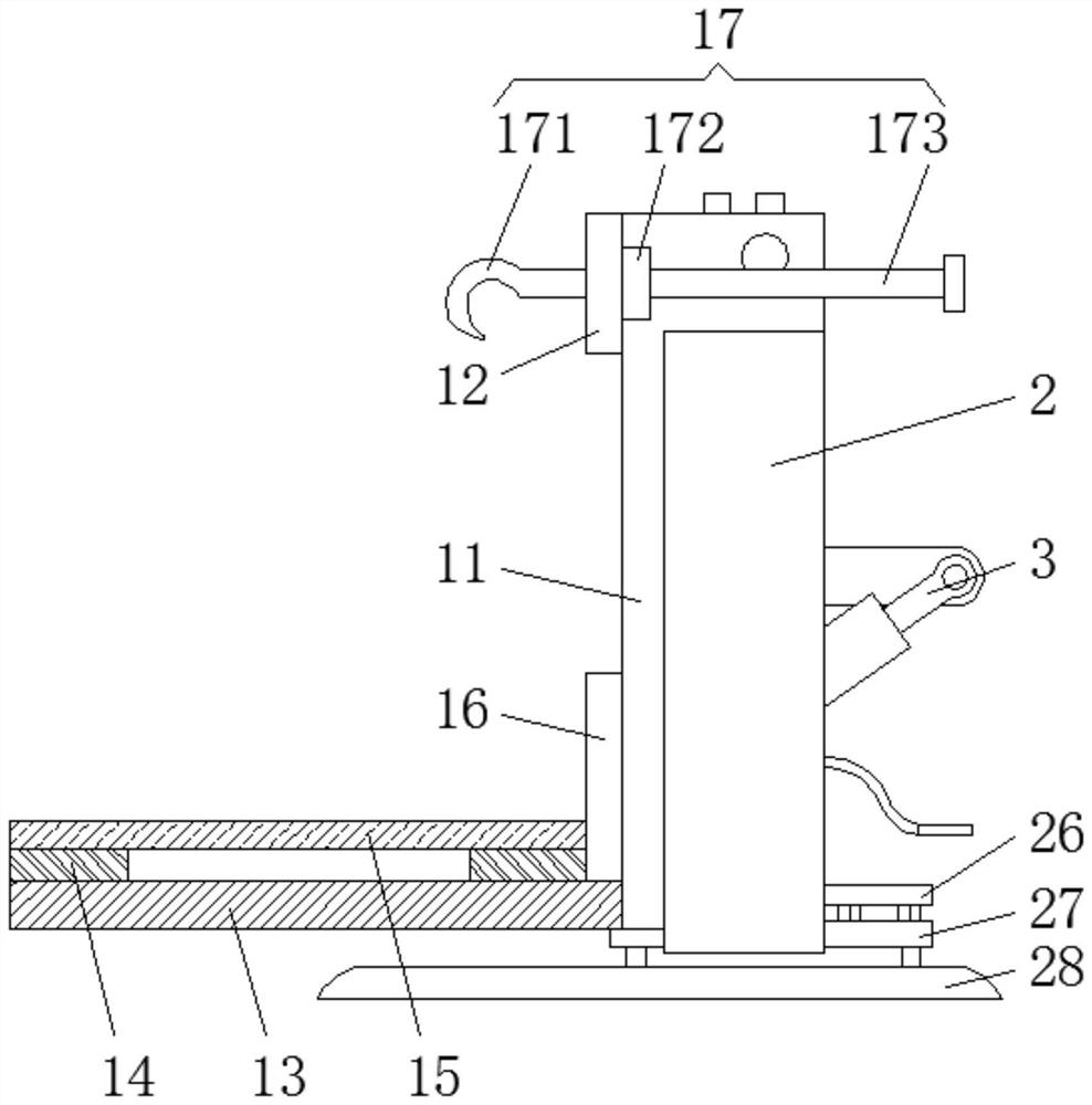 Hydraulic lifting wheelchair