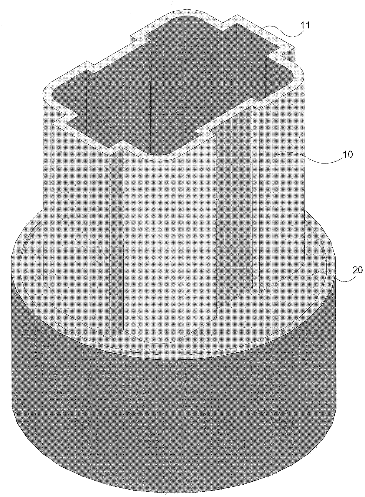 Method for forming a shape of an electro-optical component or photovoltaic component