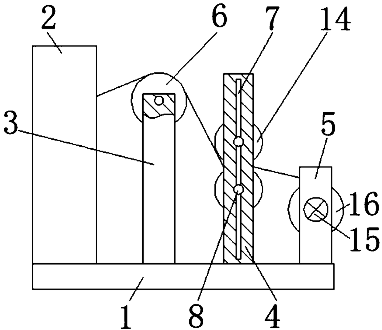 A textile fabric winding device