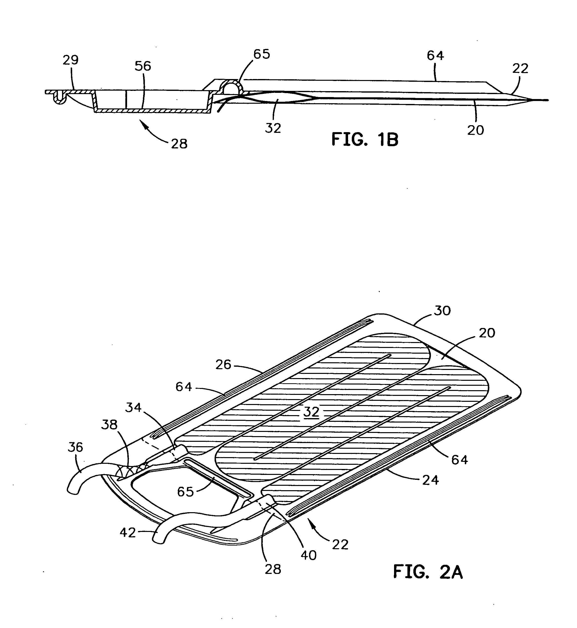 Intravenous fluid warming cassette with stiffening member and integral handle