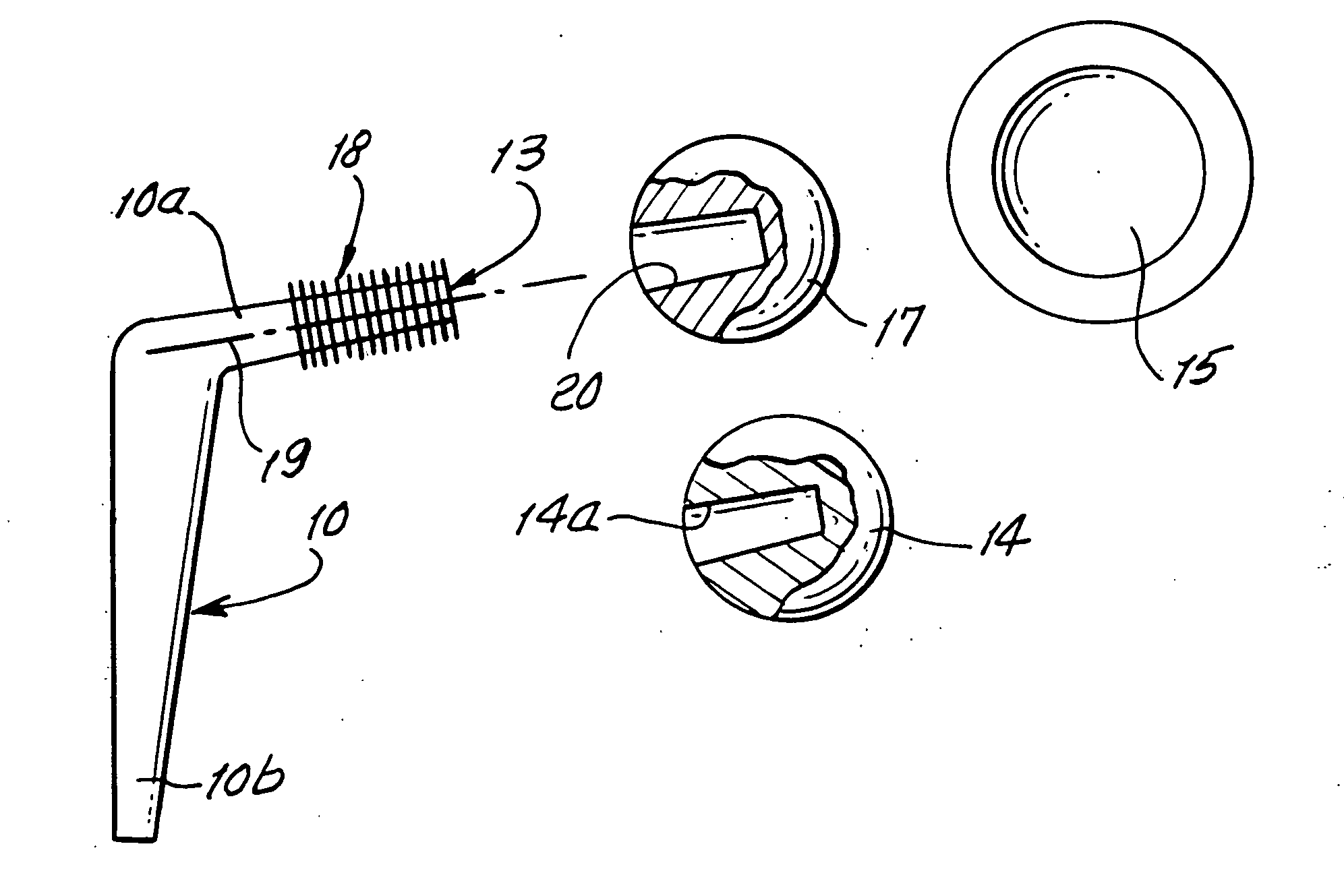 Hip surgery neck and ball adjustment apparatus and method