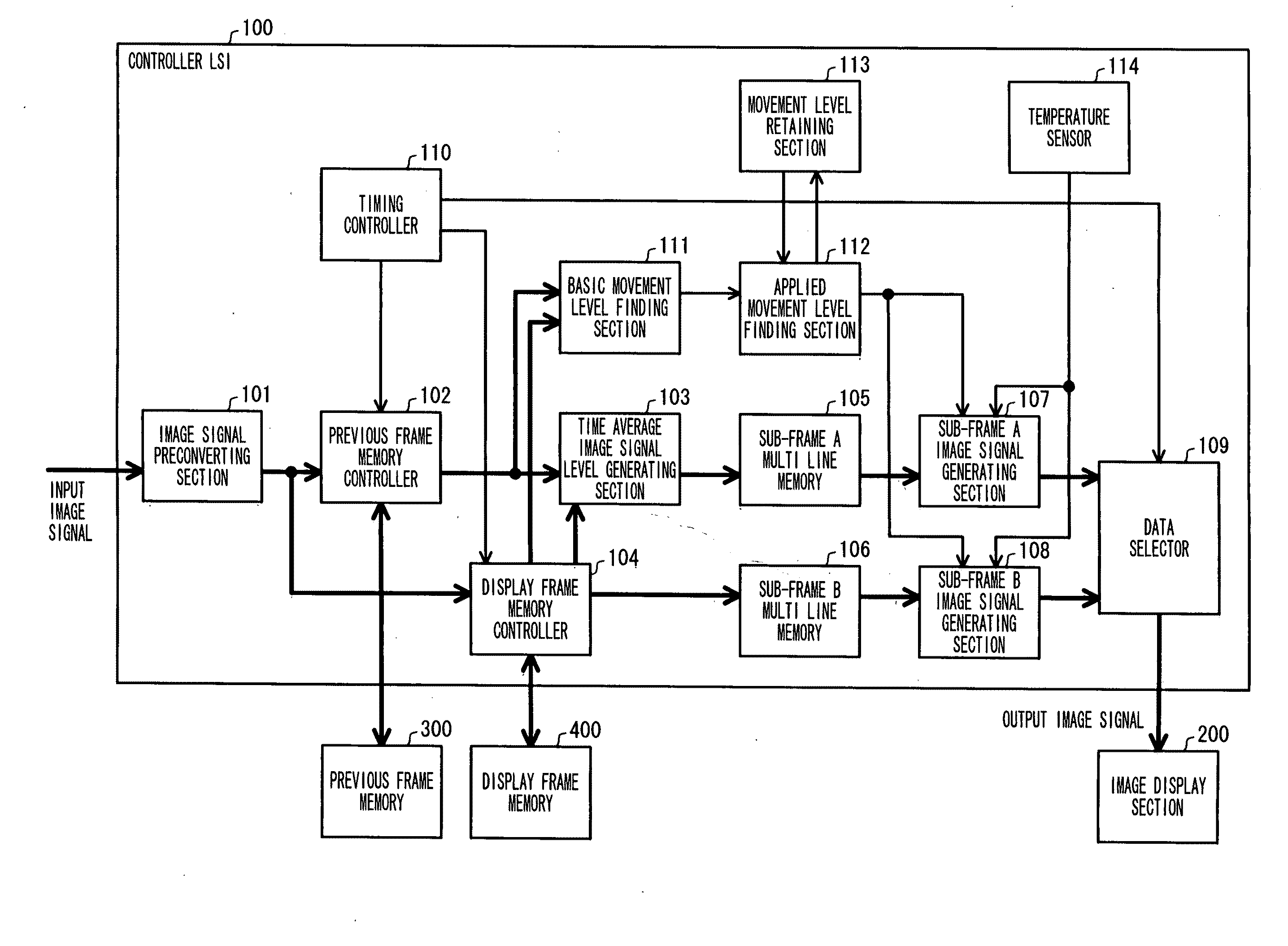 IMAGE SIGNAL PROCESSING APPARATUS, IMAGE SIGNAL PROCESSING METHOD, IMAGE DISPLAY APPARATUS, TELEVISION RECEIVER, AND ELECTRONIC DEVICE (amended