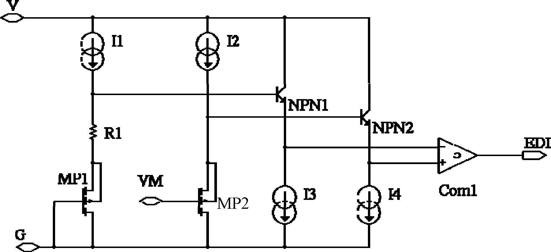 Overcurrent detection circuit