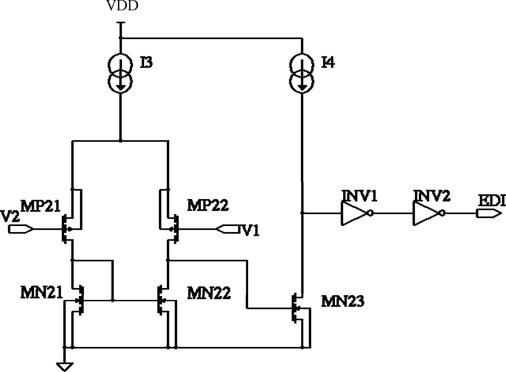 Overcurrent detection circuit