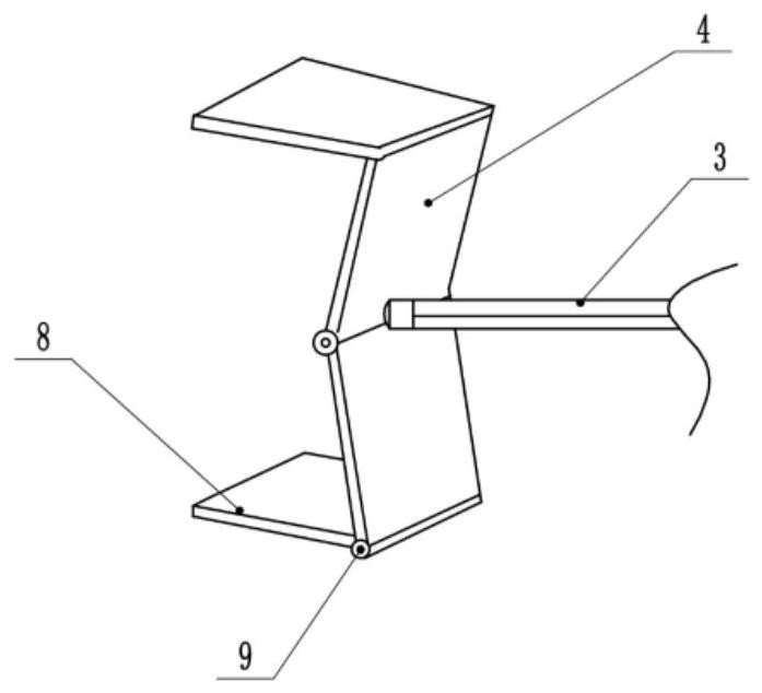 Critical patient craniocerebrum monitoring device suitable for intensive care department and monitoring system thereof