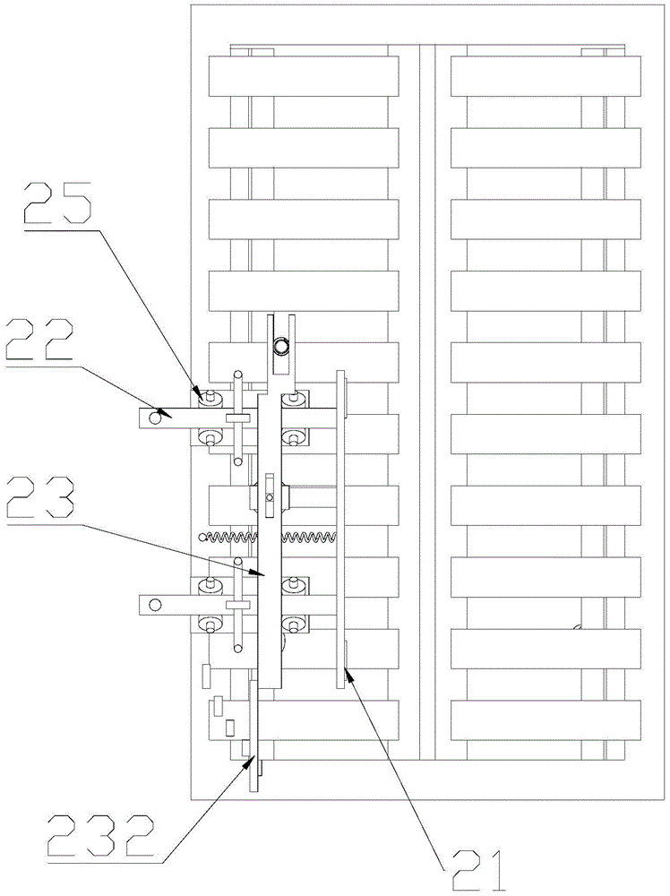 Device for adjusting wood width for sawing wood