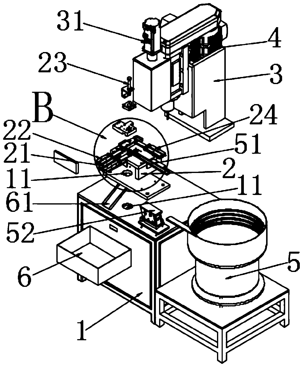 Gear automatic reaming device