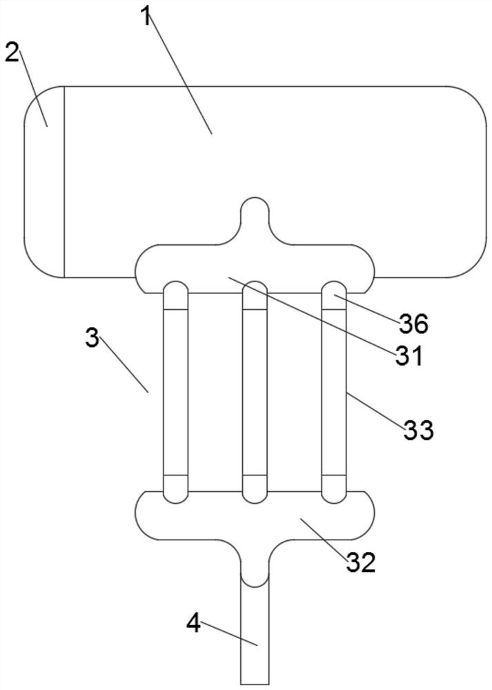 On-line adding device for gypsum board water reducing agent