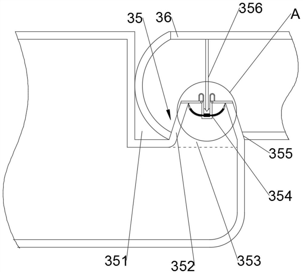 On-line adding device for gypsum board water reducing agent