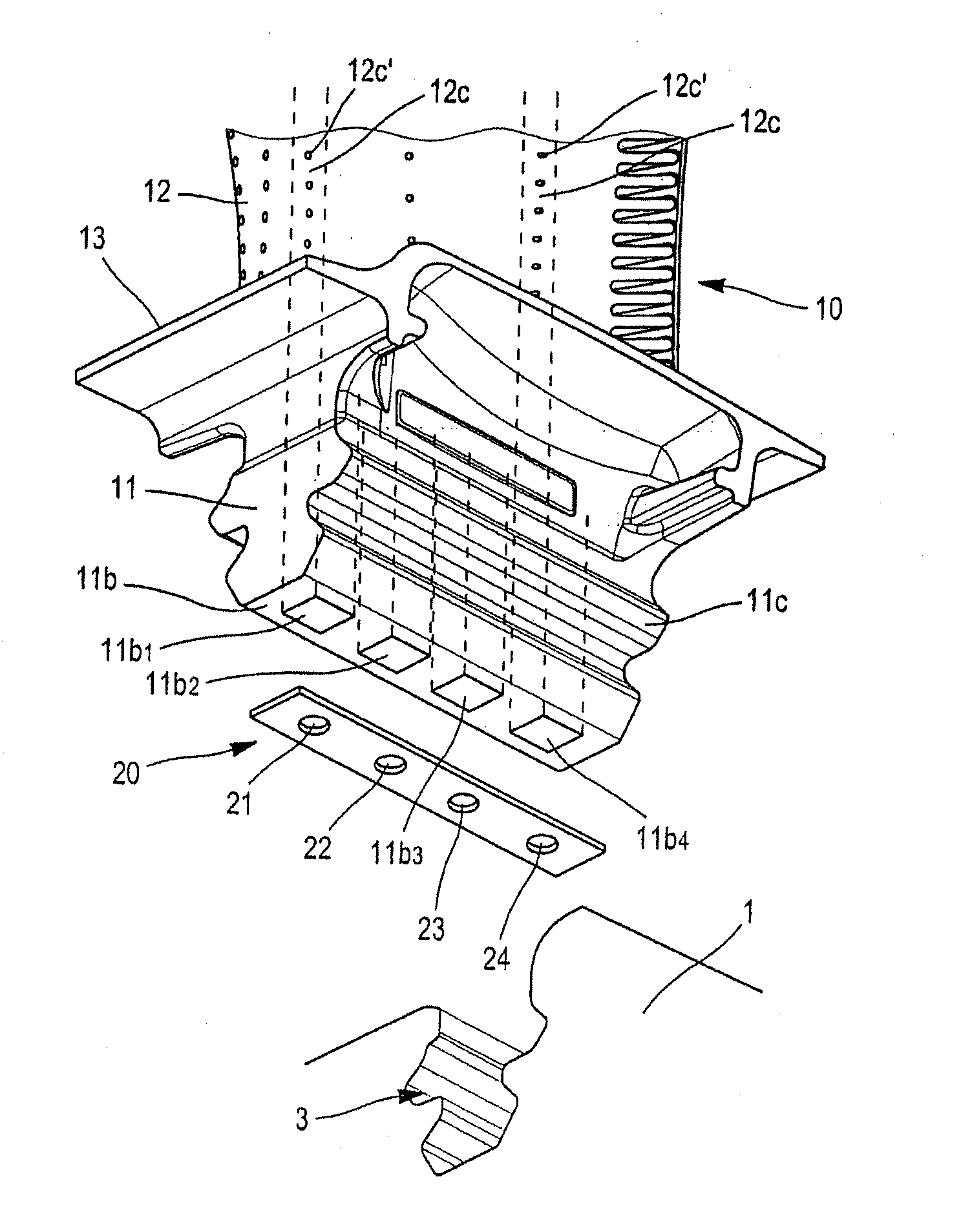 Cooled vane of a high-pressure turbine - Eureka | Patsnap