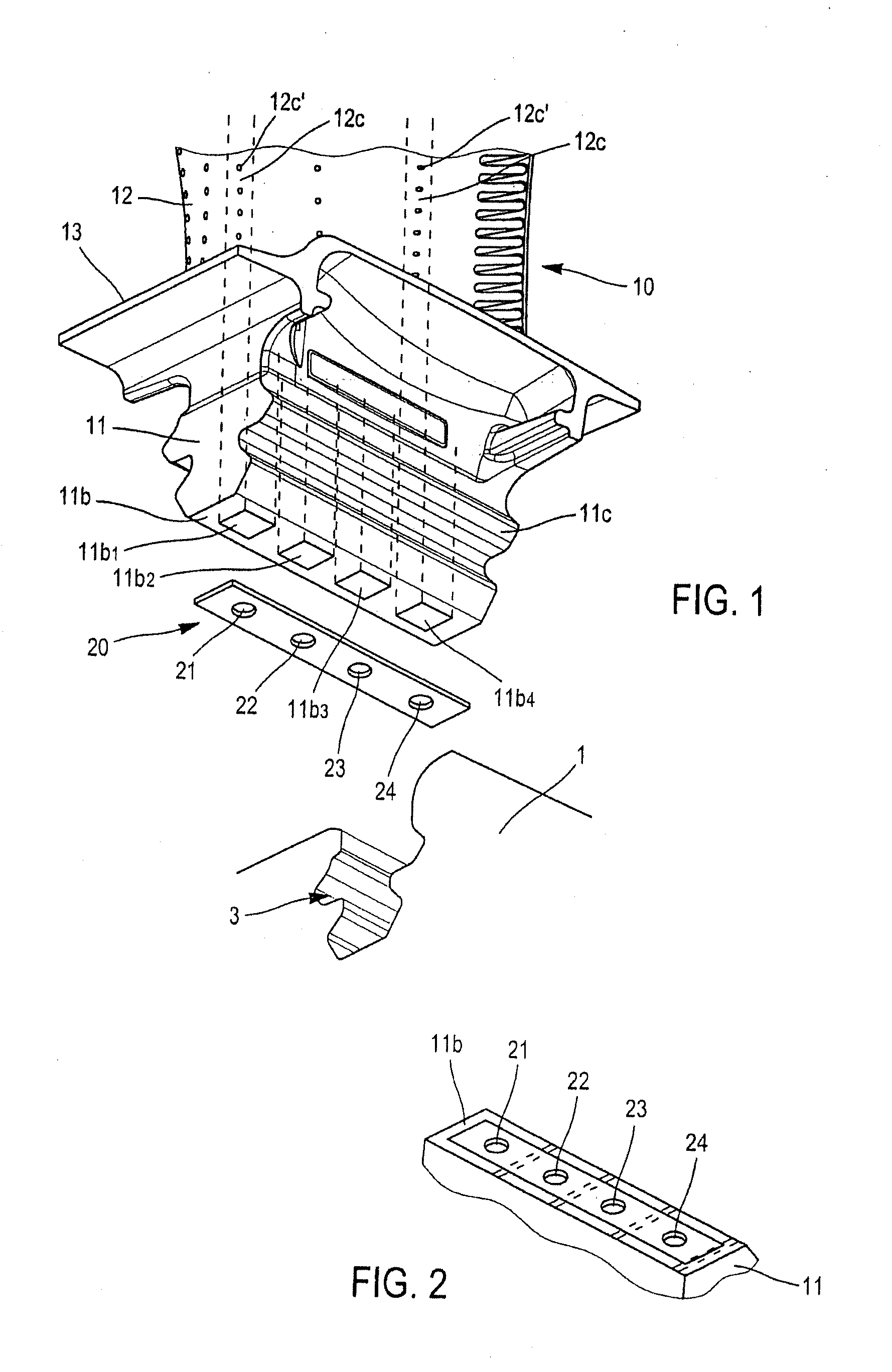 Cooled vane of a high-pressure turbine