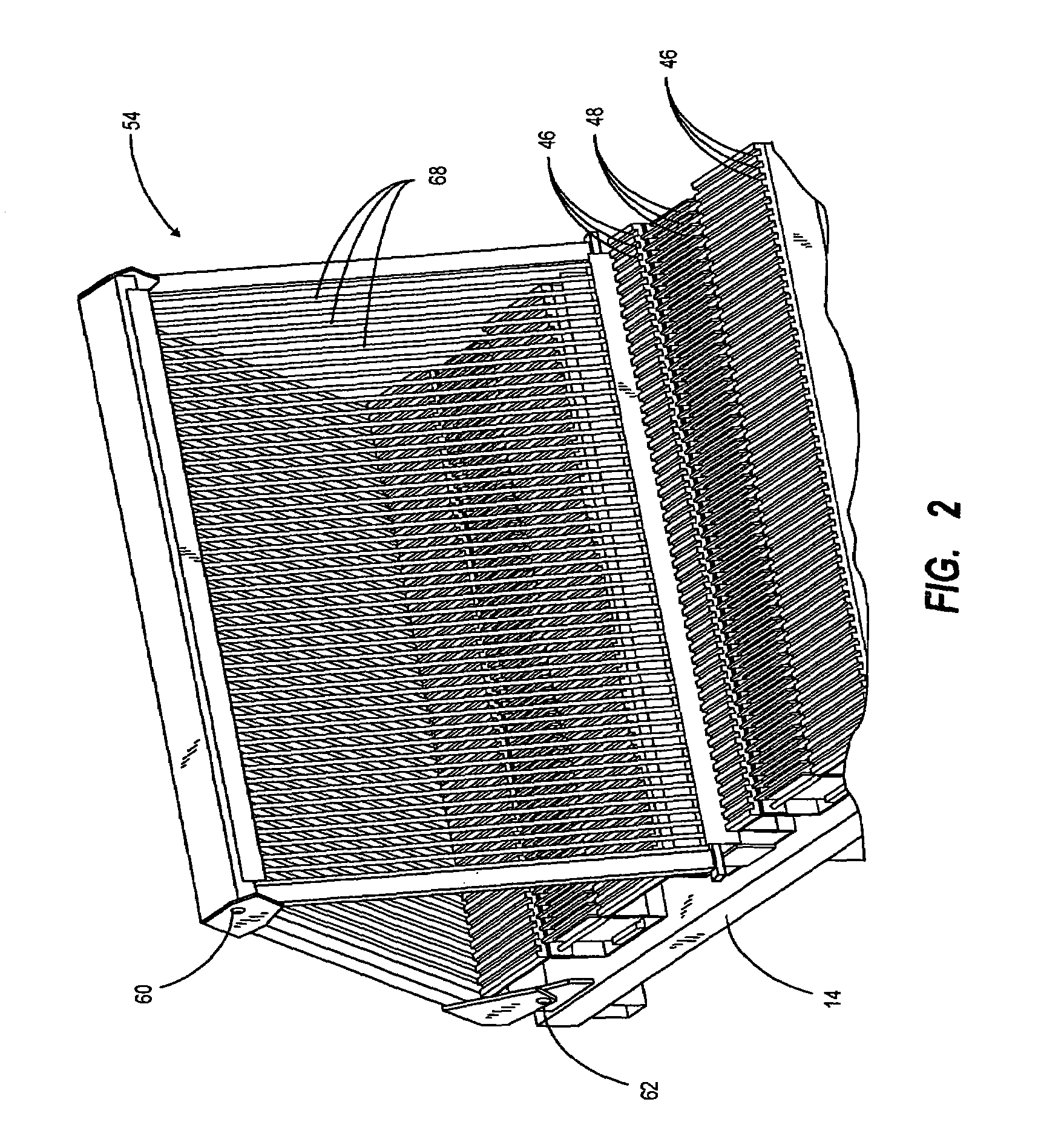 Rack for holding plate glass and other planar articles