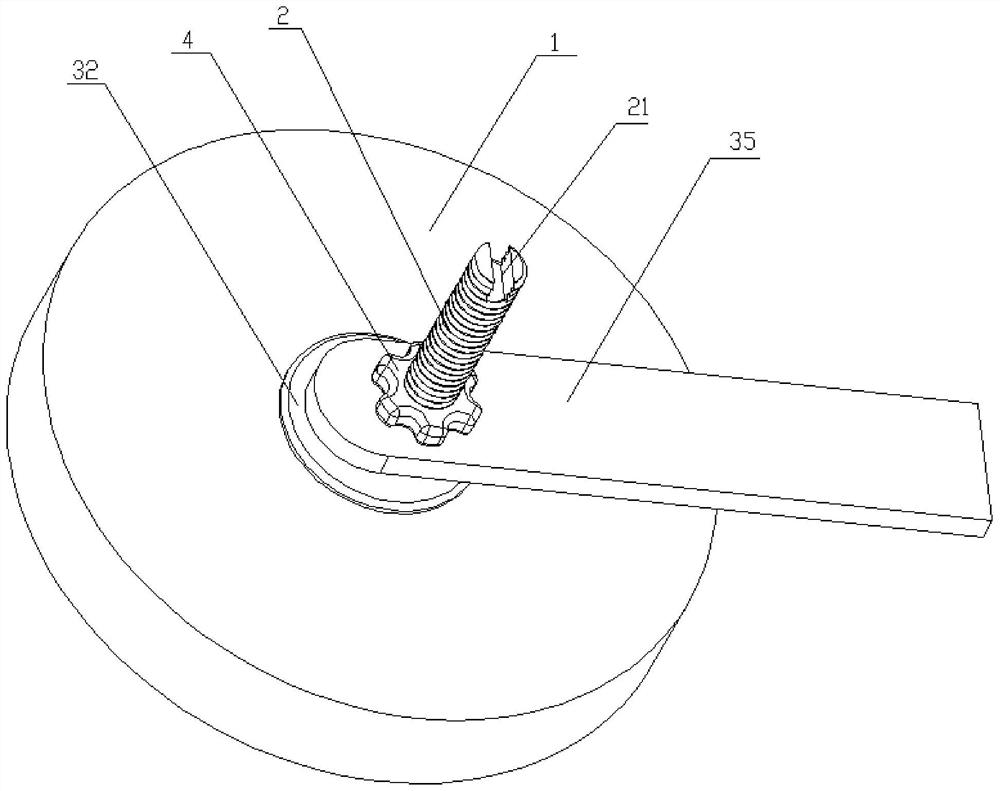 Occipital bone fixing assembly for occipitocervical fusion