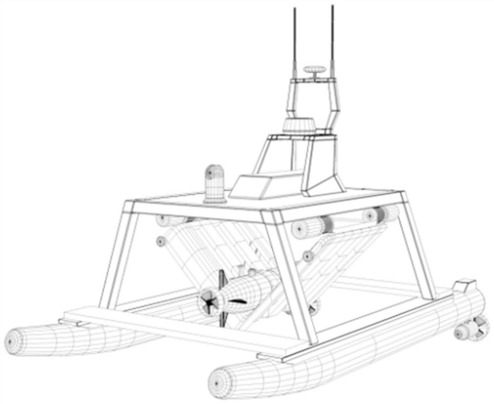 A UV rapid deployment and recovery device under high sea conditions