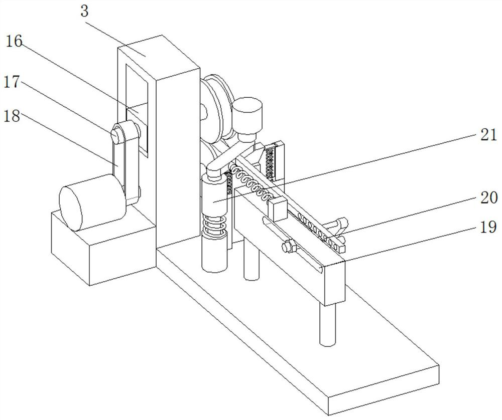 A pipe cutting equipment for equidistantly pushing materials for metal processing