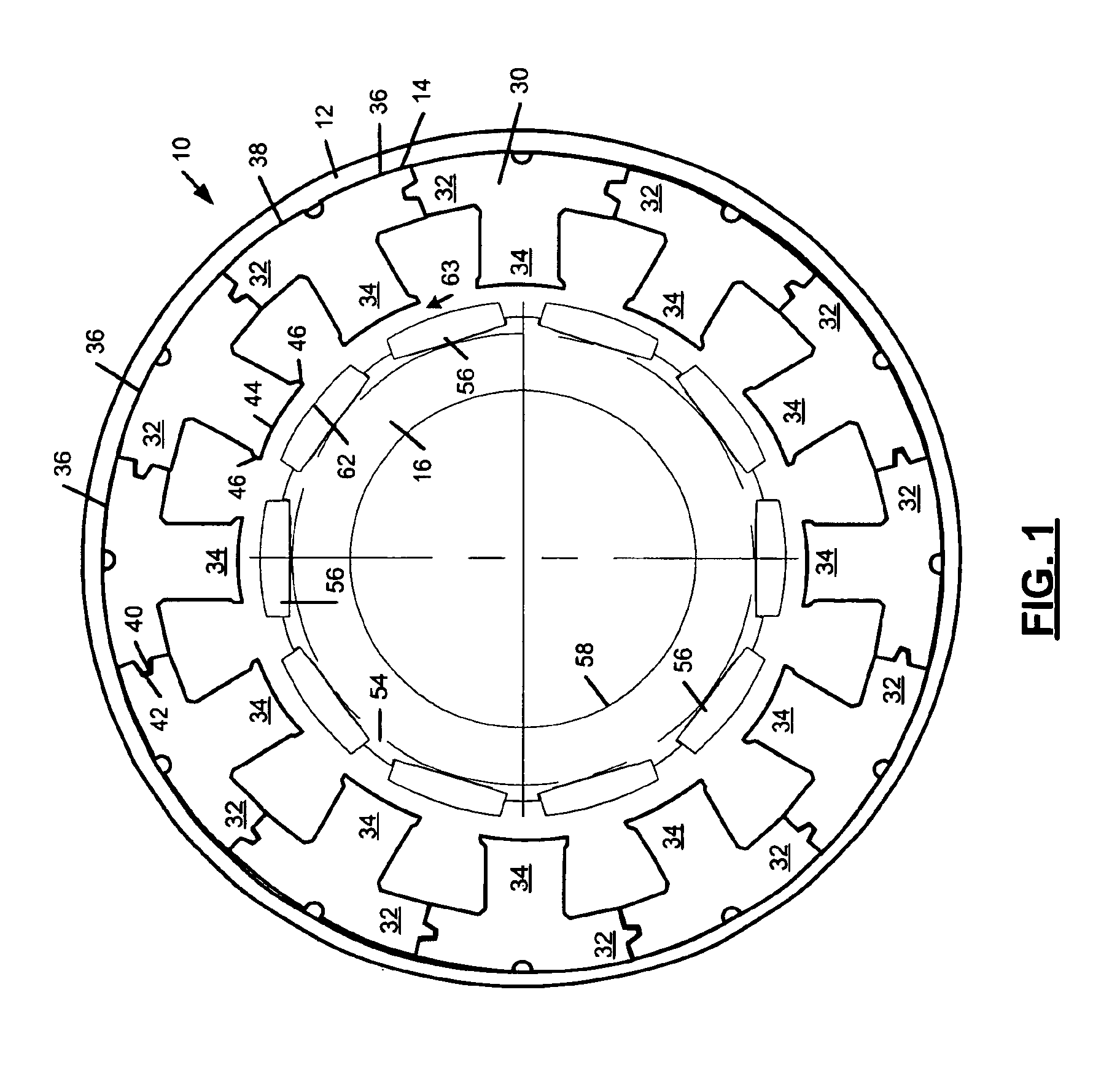 Interconnecting method for segmented stator electric machines