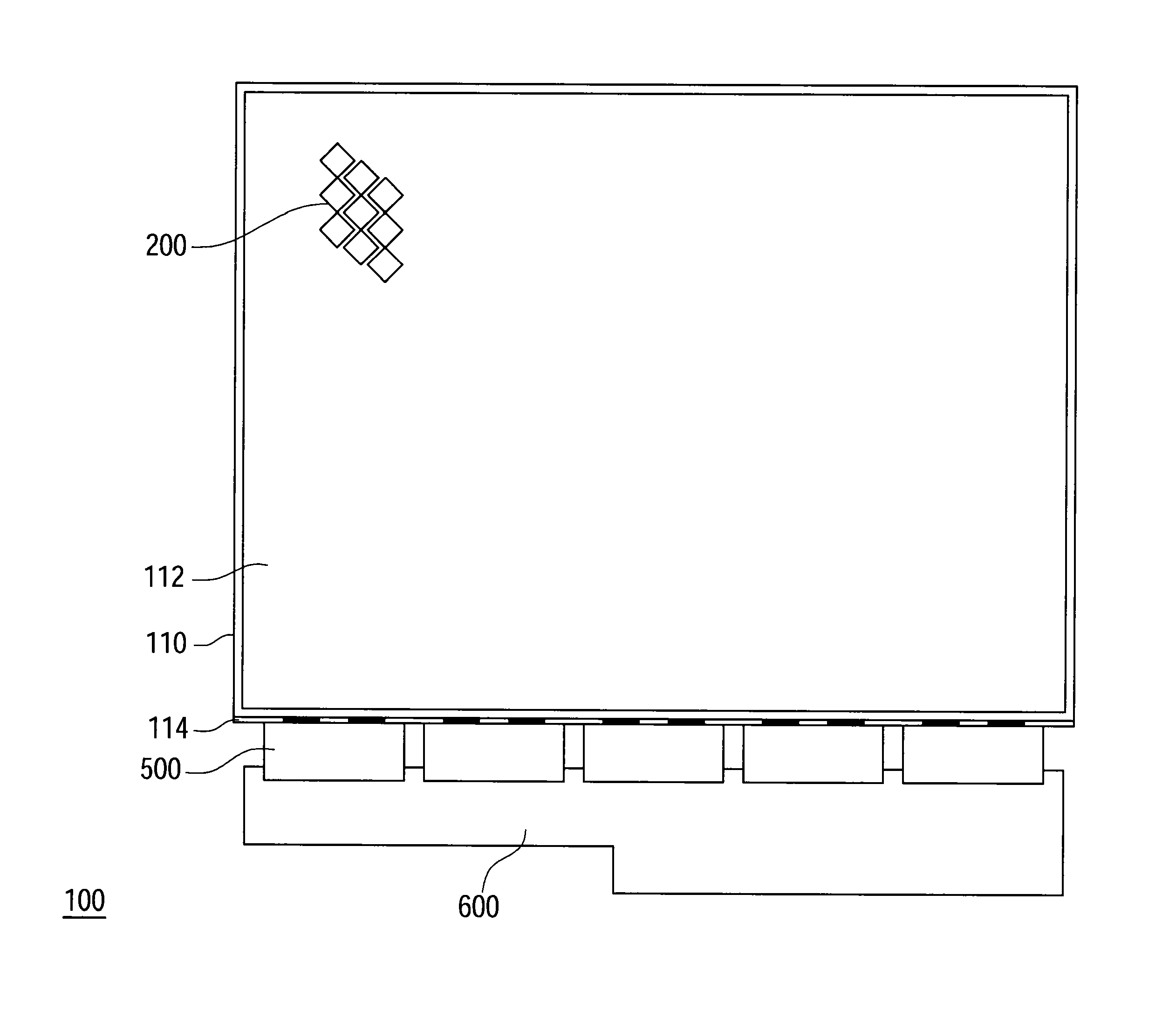 Touch panel and peripheral circuit thereof