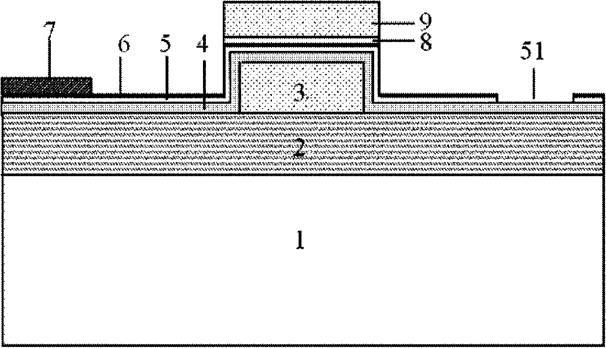Low-refractivity waveguide modulator for graphene and preparing method
