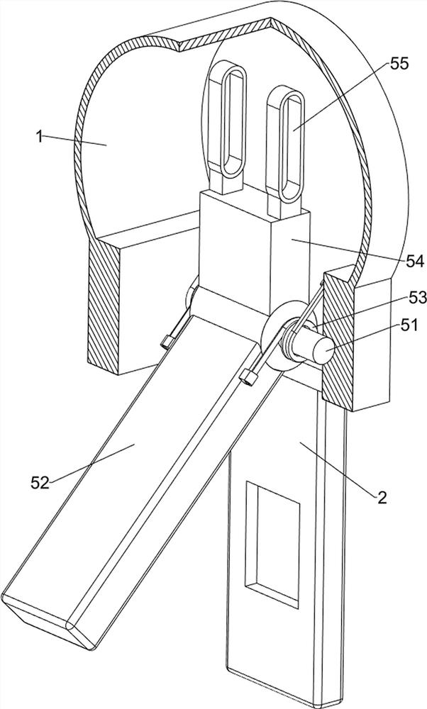 Pharyngeal medicine applying device for pharyngitis patient