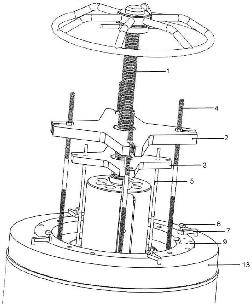 Assembling tool and method for box-packed mechanical seal