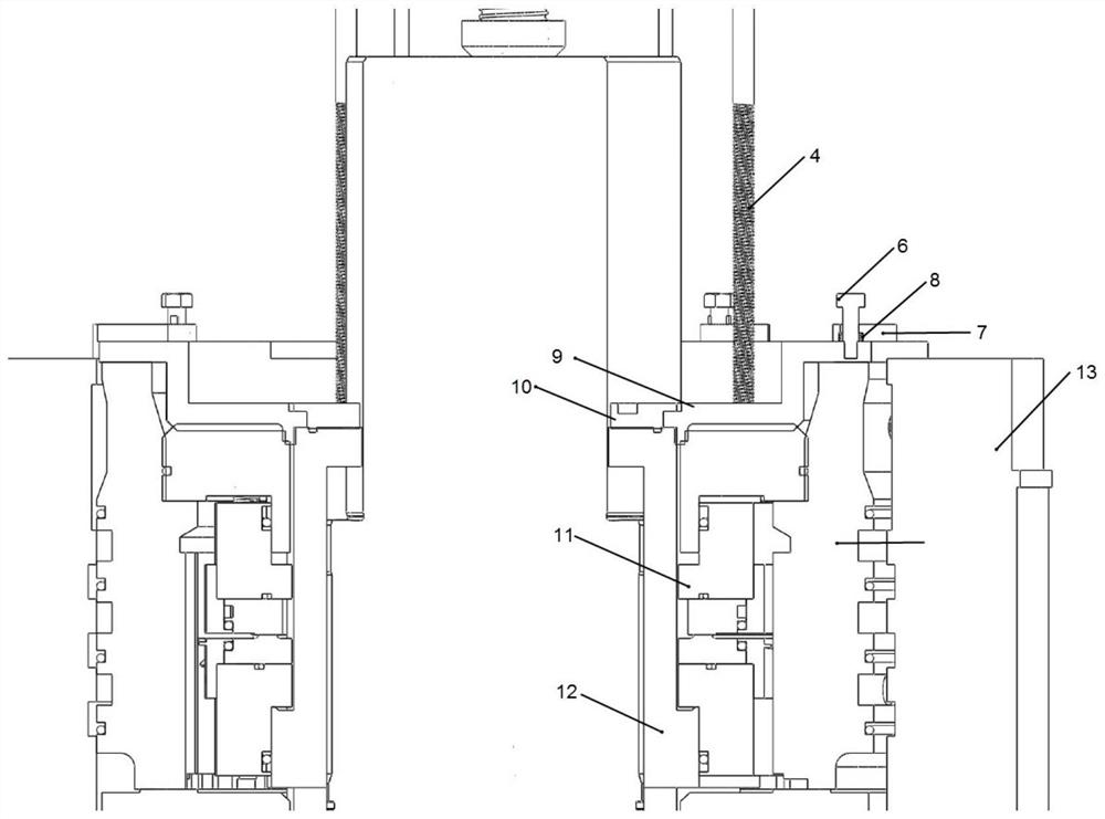 Assembling tool and method for box-packed mechanical seal