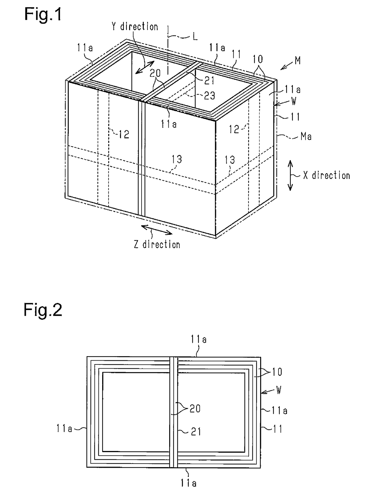 Impact-absorbing material and method for producing impact-absorbing material