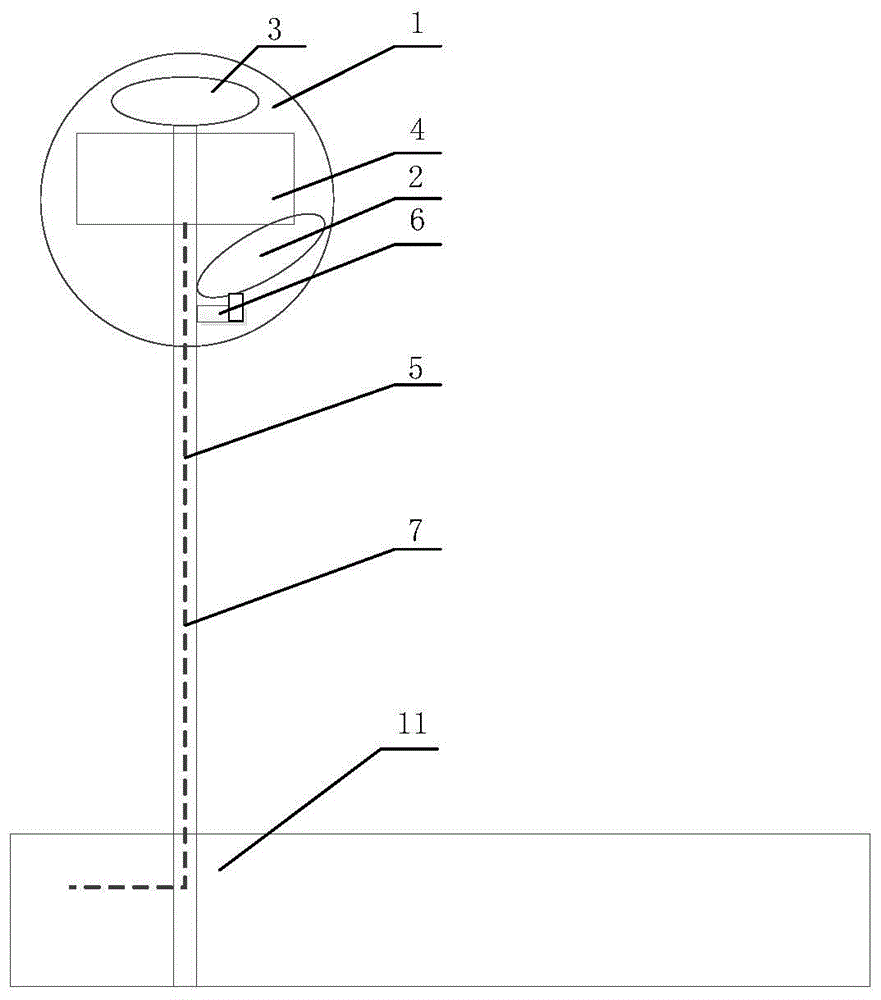 Area soil moisture measurement device and measurement method based on gnss‑r