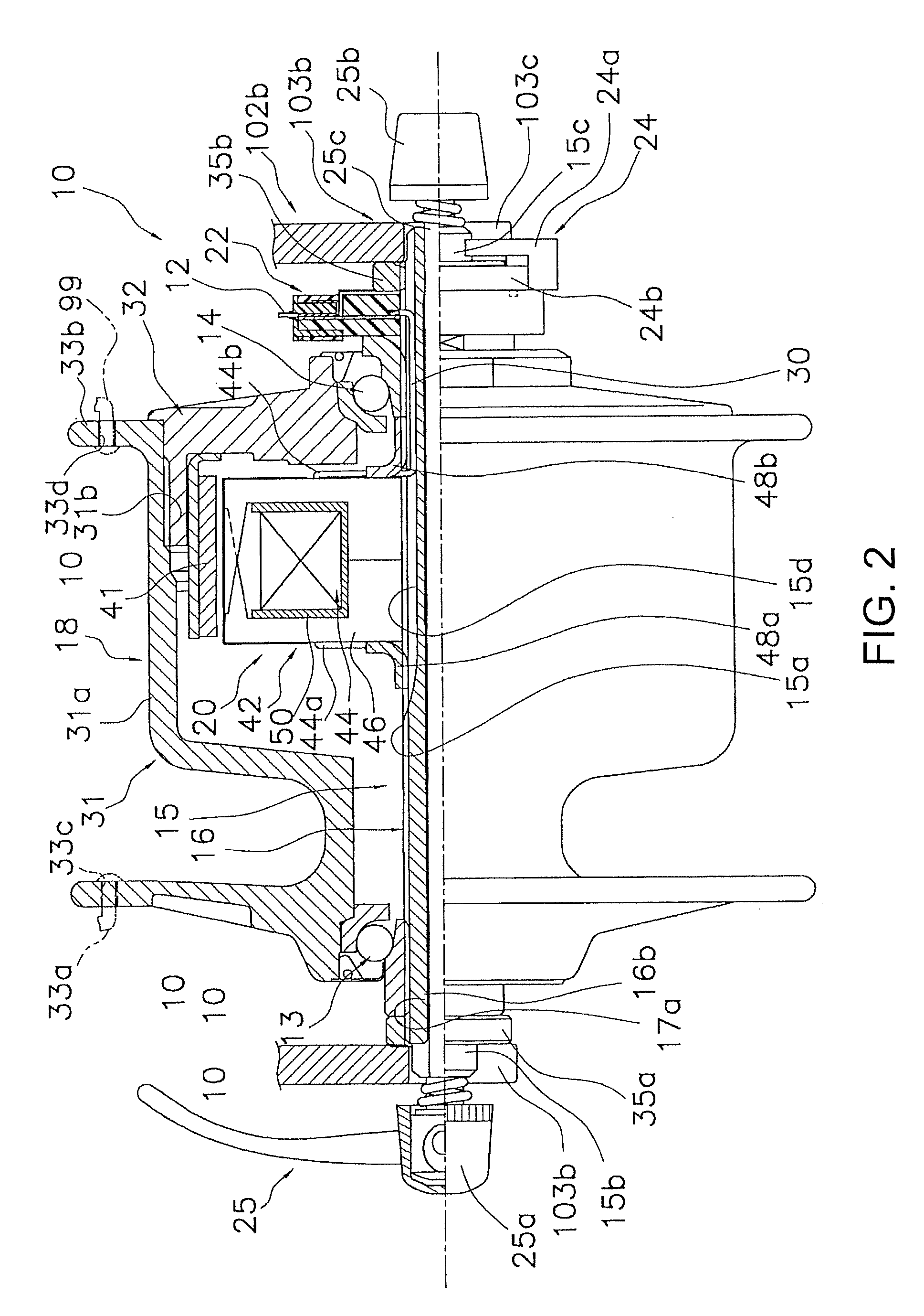 Bicycle generator hub