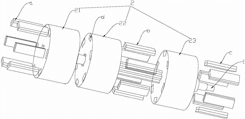 Rotor and motor comprising same