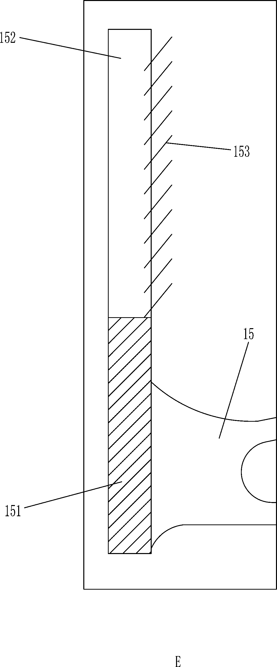 Machine for cleaning residual vines on vigna unguiculata vine pole