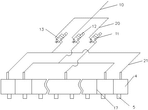 A kind of pretreatment device and method for anti-mildew isolation powder used in glass coating production line