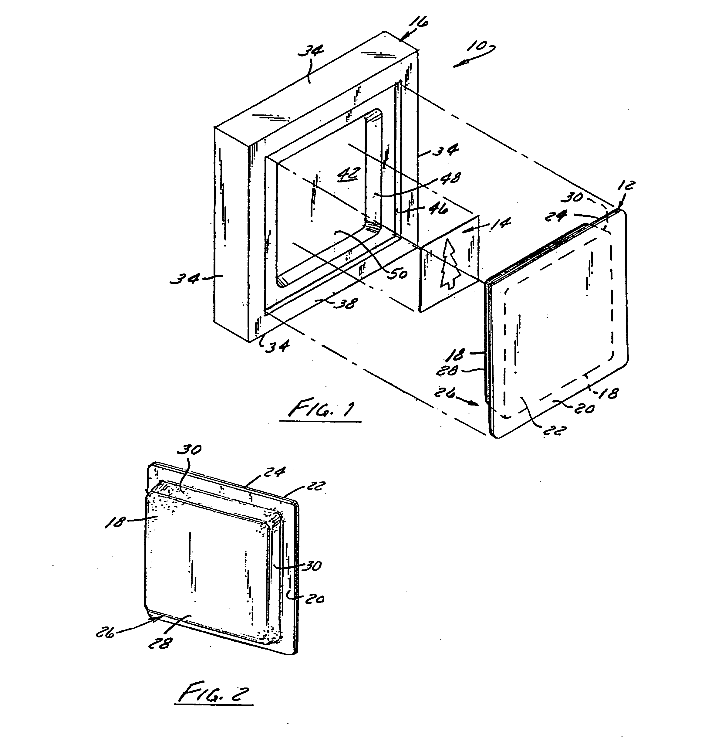 Volatile material dispensing system with illuminating device