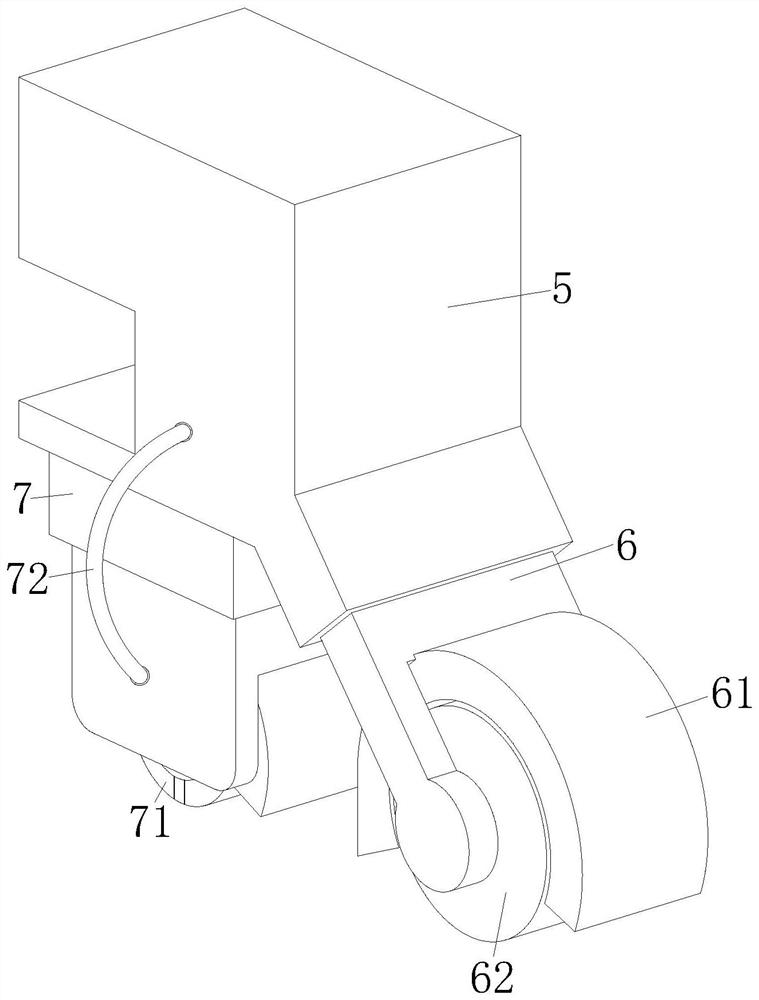 Nodular cast iron platform surface polishing treatment system