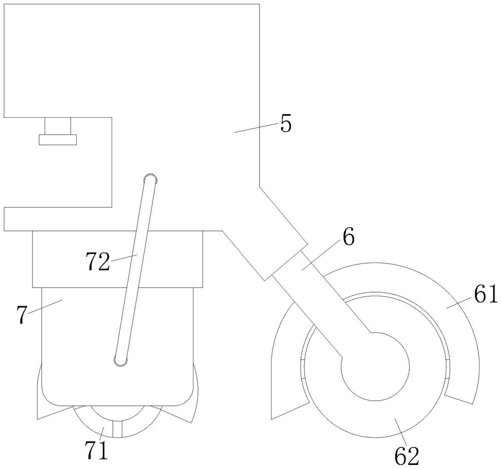 Nodular cast iron platform surface polishing treatment system