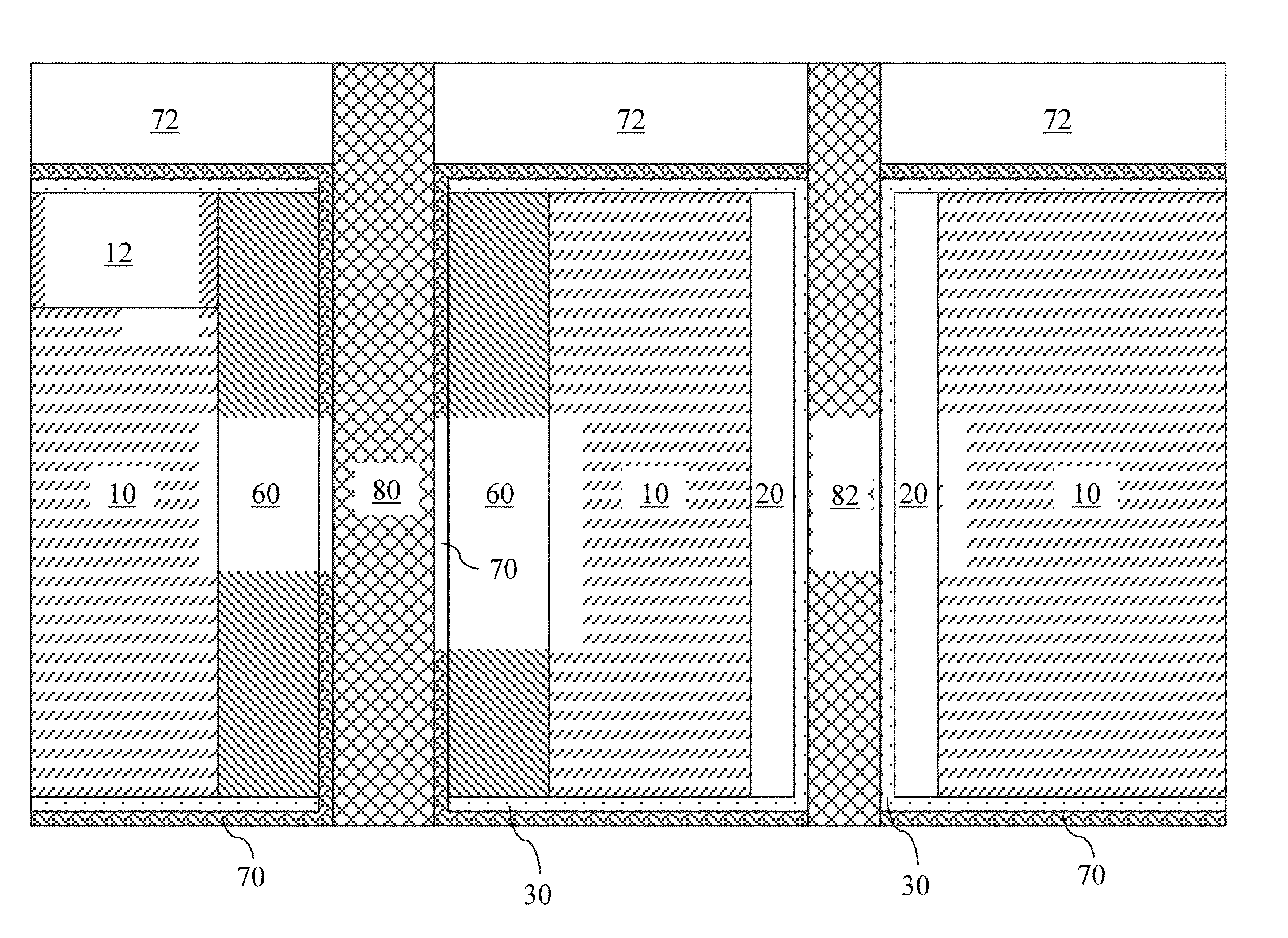 Integrated decoupling capacitor employing conductive through-substrate vias