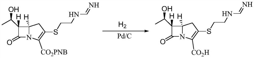 A kind of preparation method of palladium carbon catalyst for imipenem