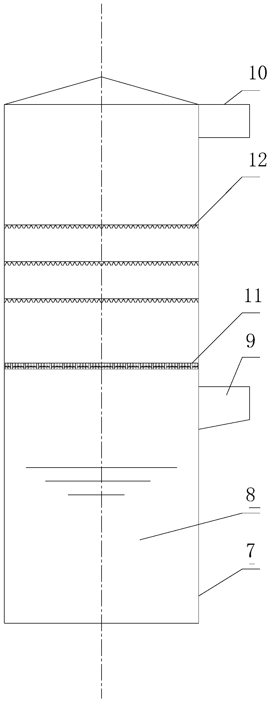 Dust removal desulfurization multiplier and wet desulfurization device