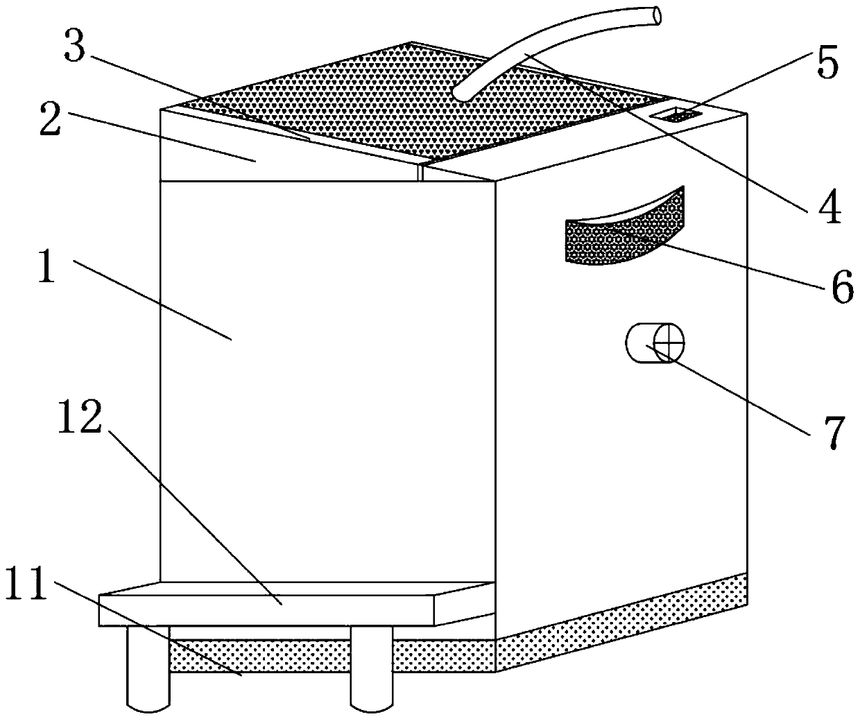 Novel lead-acid storage battery with long service life