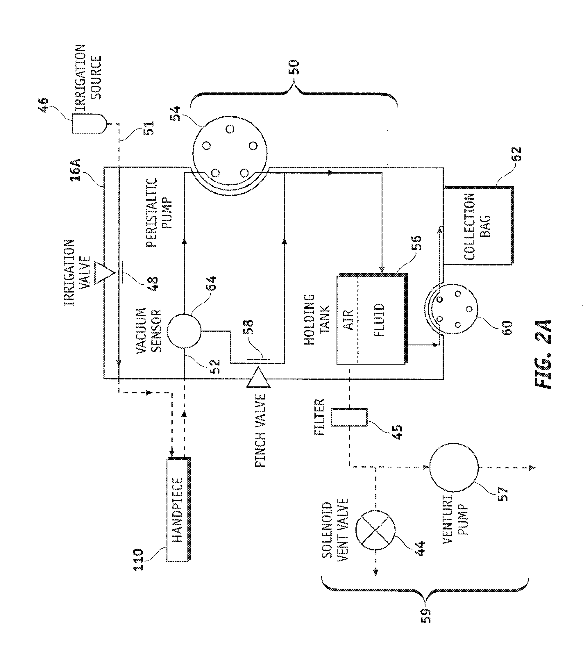 Automatically pulsing different aspiration levels to an ocular probe