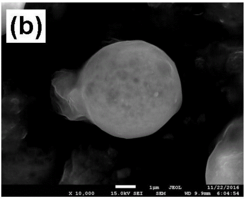 Calcium alginate composite microsphere for stabilizing water-in-oil Pickering emulsion and preparation method thereof
